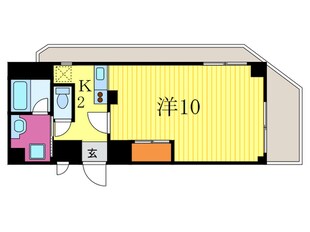 智恵光院ハイツの物件間取画像